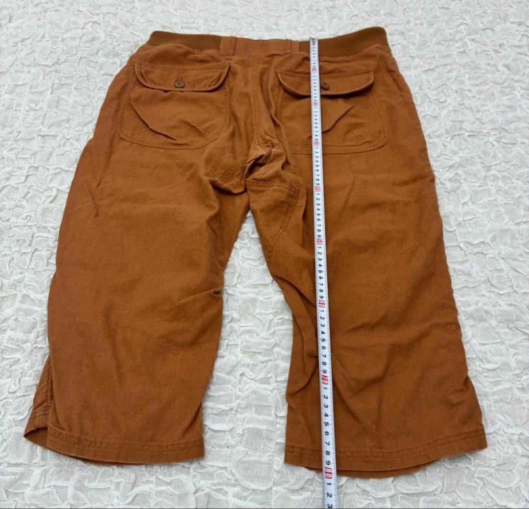 X'tyle ショート ハーフ パンツ キャメル 3Lサイズ リネン カジュアル — image 3