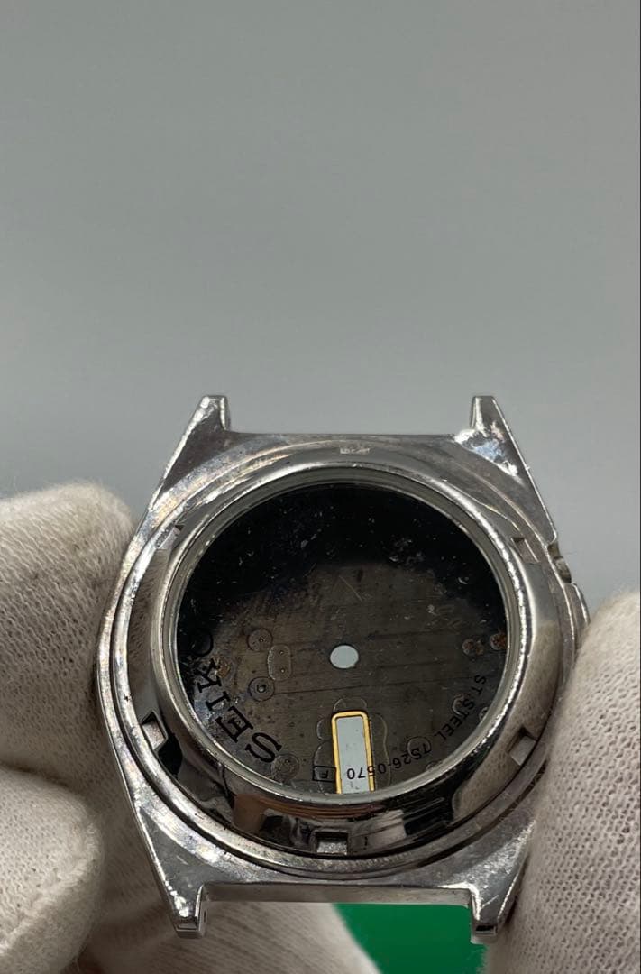 【ジャンク・型番7S26-0570】SEIKO 5 セ英コー5 裏スケ — image 3