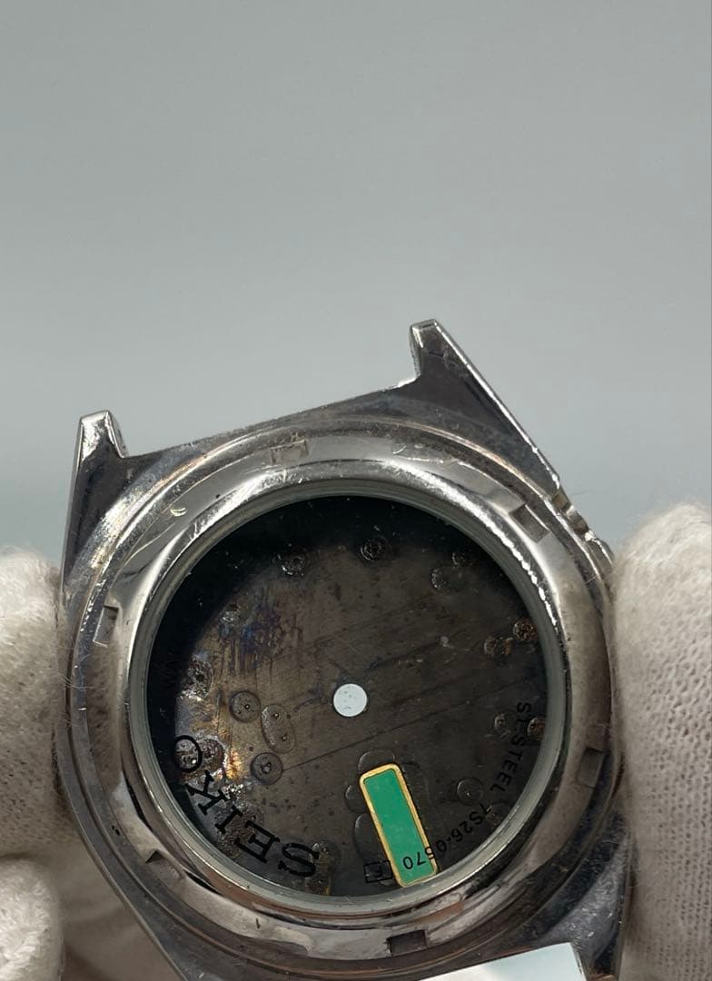 【ジャンク・型番7S26-0570】SEIKO 5 セ英コー5 裏スケ — image 4