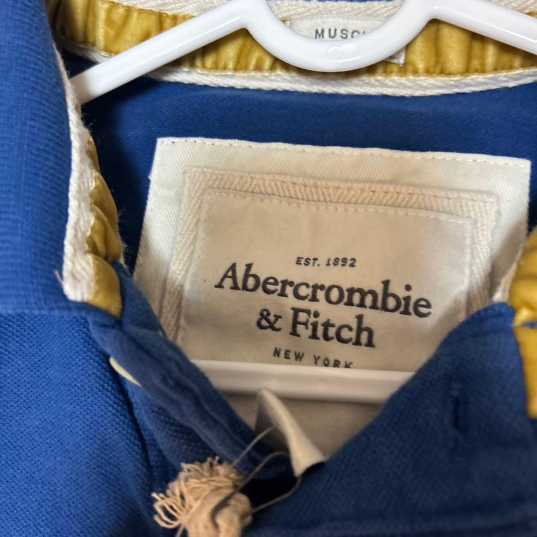 Abercrombie & Fitch ポロシャツ ブルー Sサイズ — image 2