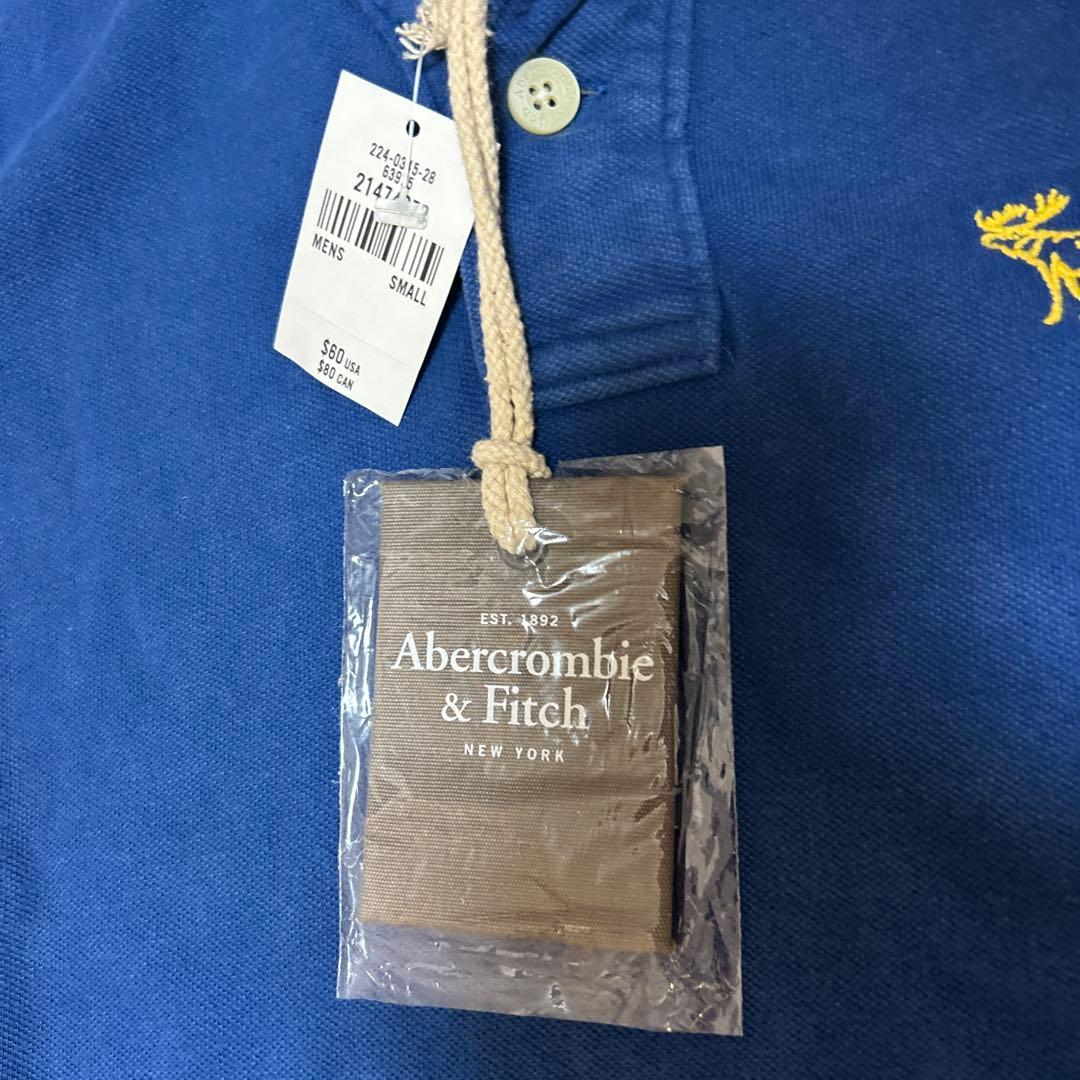 Abercrombie & Fitch ポロシャツ ブルー Sサイズ — image 3