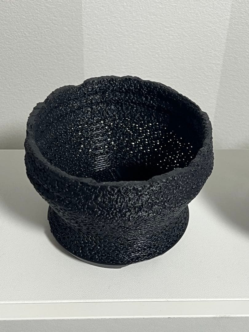 3Dプリント 植木鉢 ブラック 4個セット — image 3