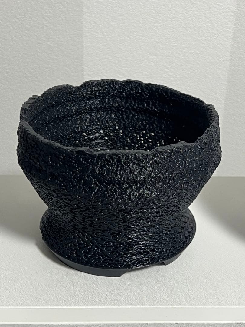 3Dプリント 植木鉢 ブラック 4個セット — image 4