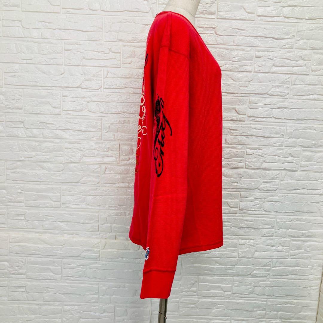 geronimo ジェロニモ 美品 カットソー レッド size L 1301 — image 5