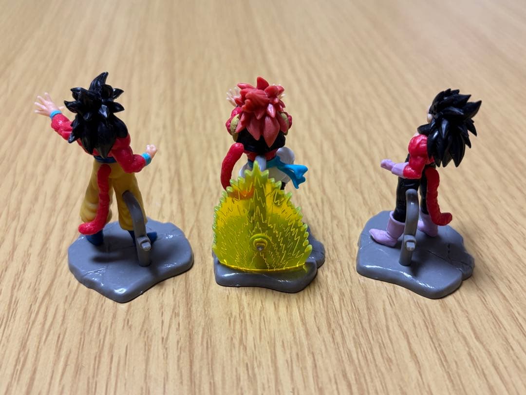 ドラゴンボール チョコサプ ゴジータ4 孫悟空4 ベジータ4 3体セット — image 2