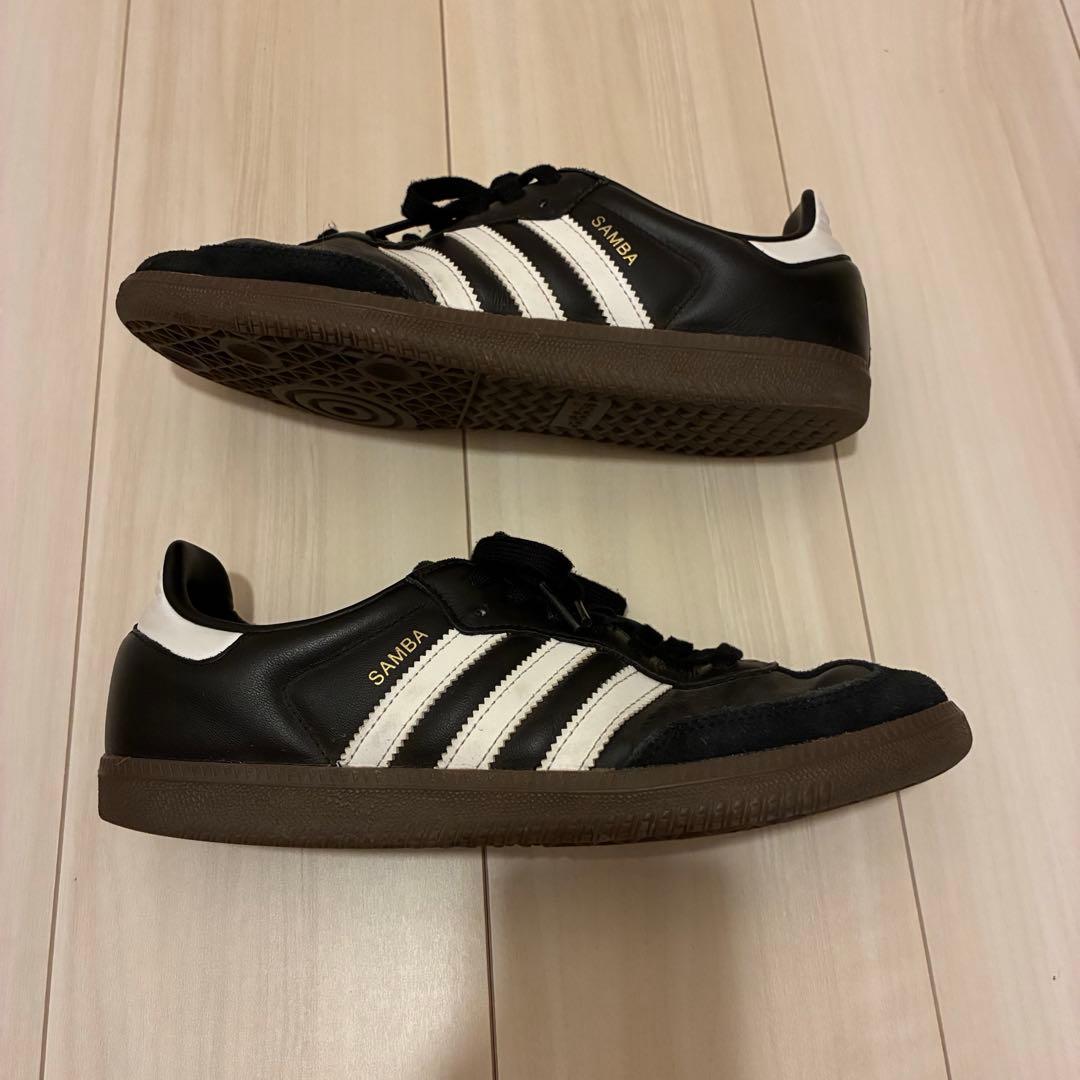 adidas Samba Black White スニーカー　27cm — image 4