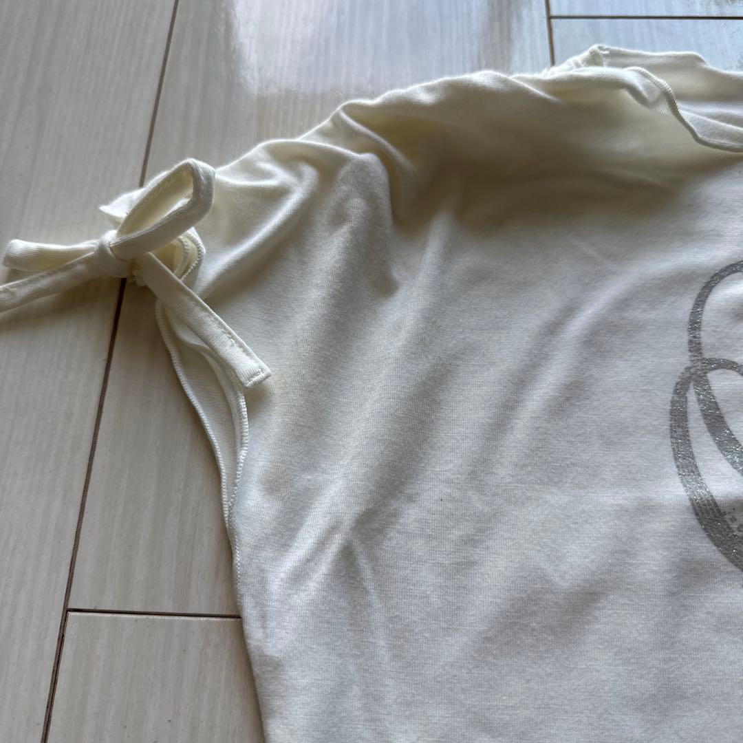 ✨美品✨ Chacott 半袖 Tシャツ ホワイト ロゴプリント — image 5