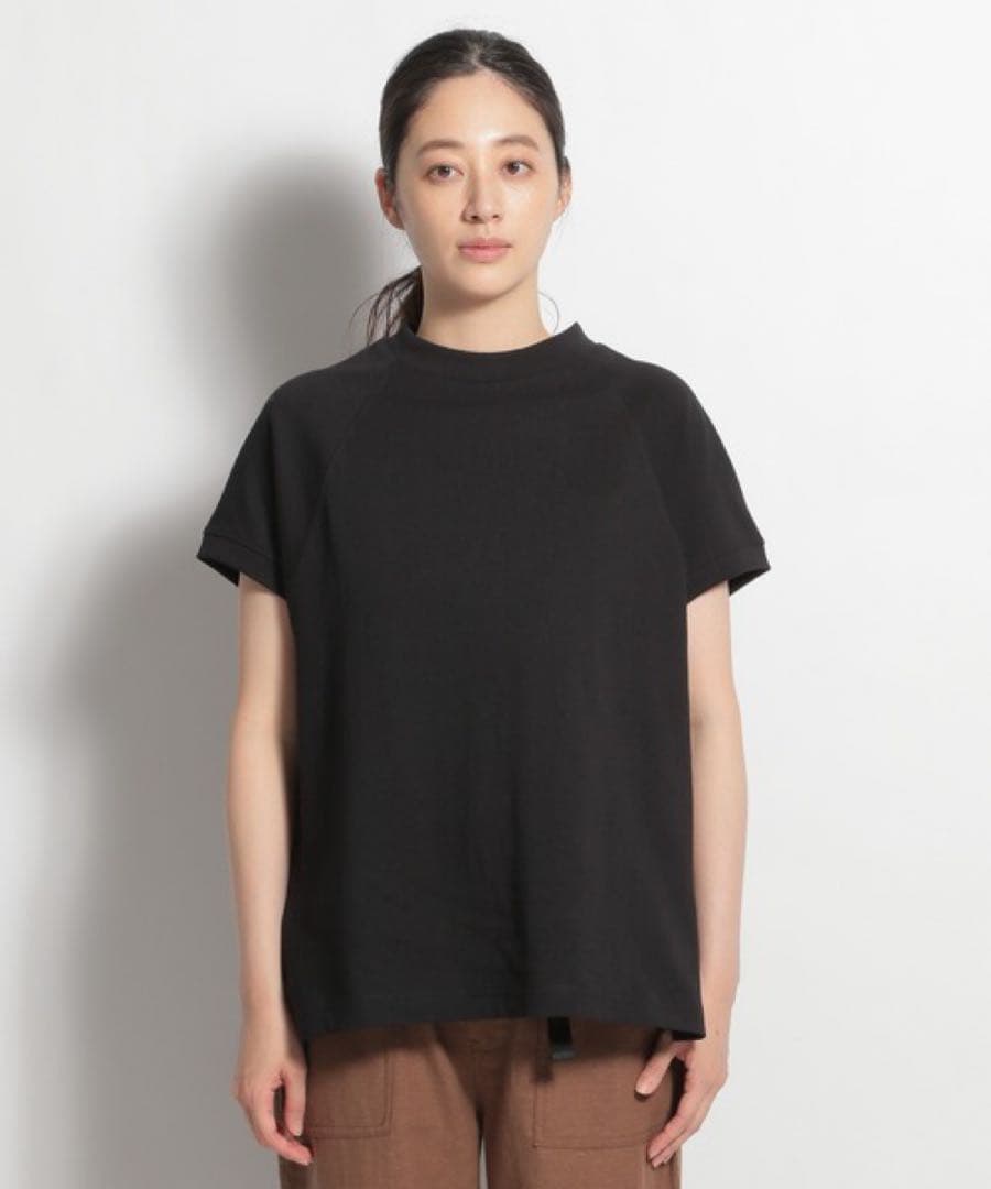 k0222 ✨美品✨　ニコアンド　USAコットンハイネックラグランスリーブPO — image 2