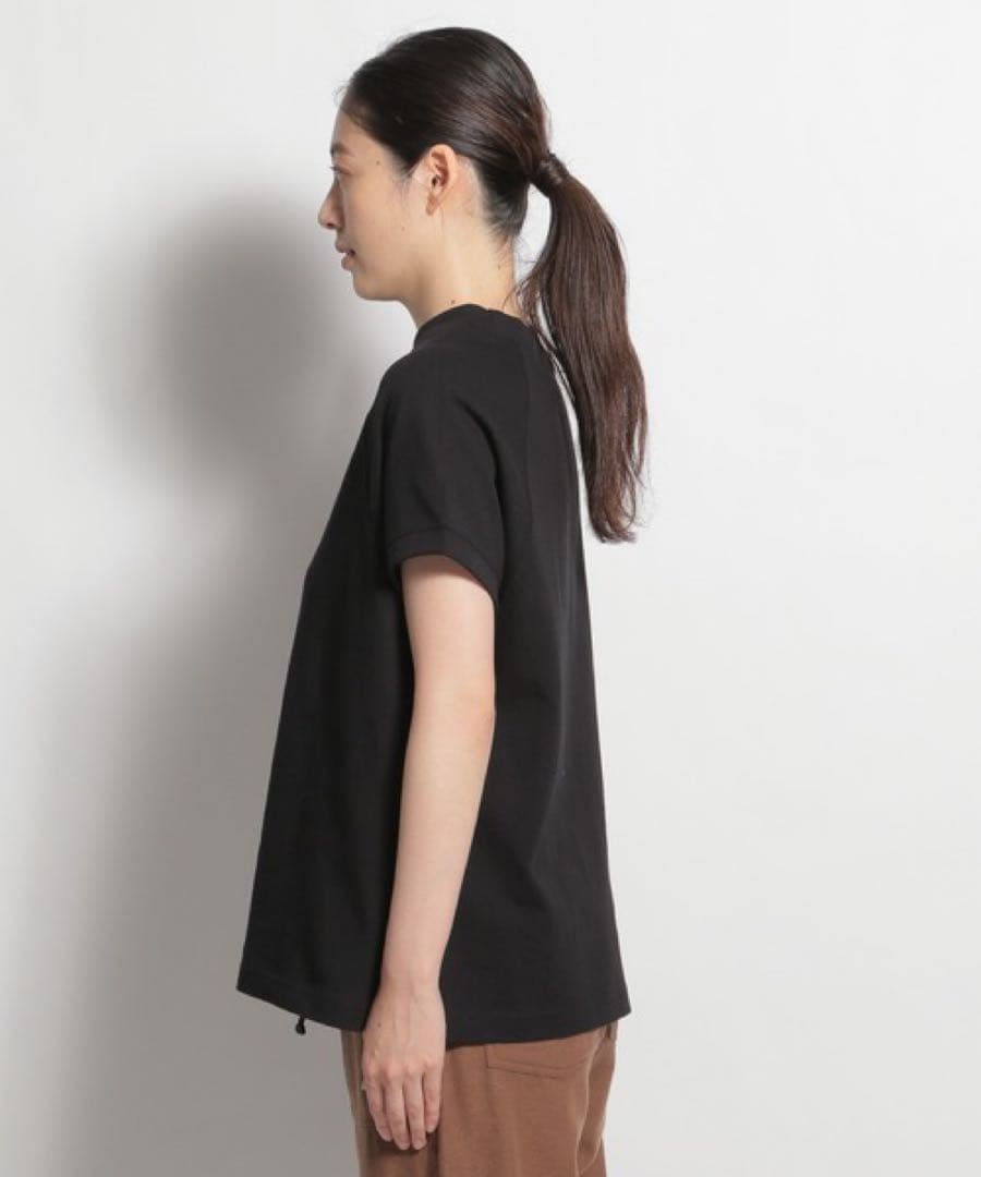 k0222 ✨美品✨　ニコアンド　USAコットンハイネックラグランスリーブPO — image 3