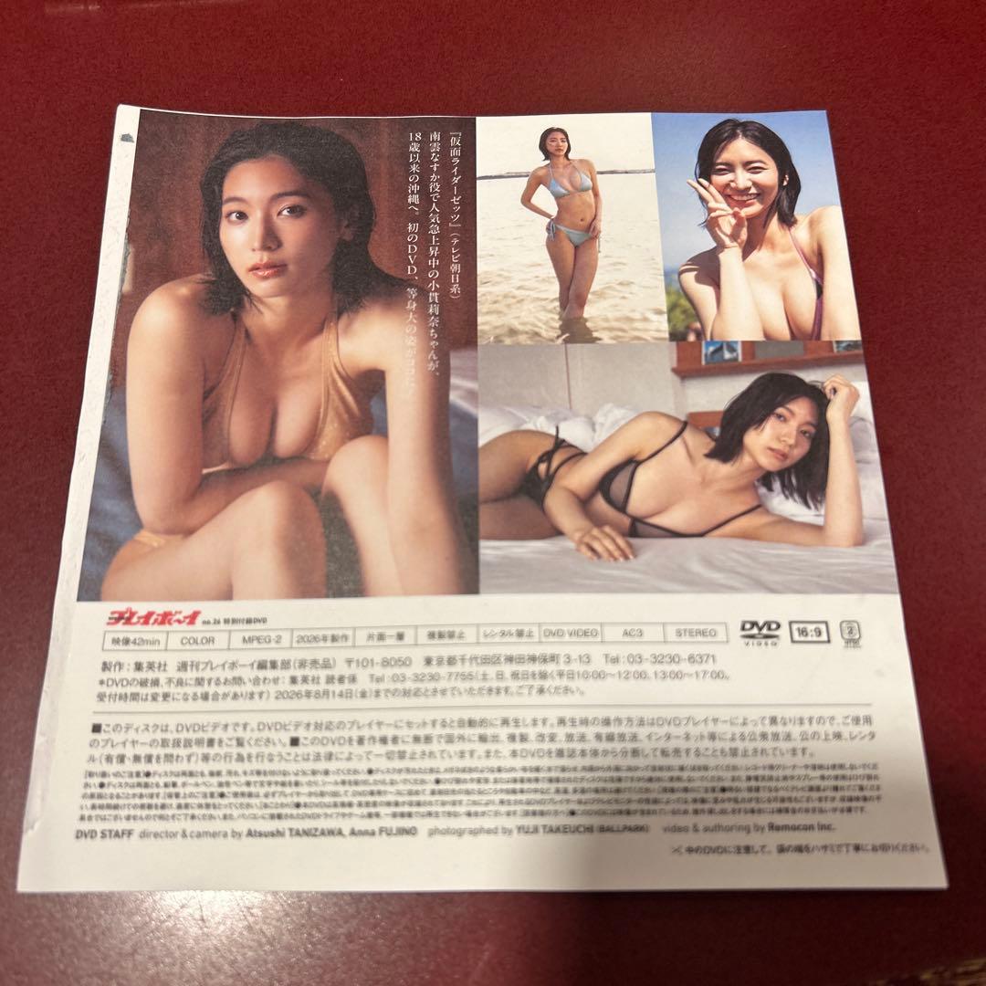 週刊プレイボーイ小貫莉奈 HAPPY FLIGHT 付録DVD — image 2