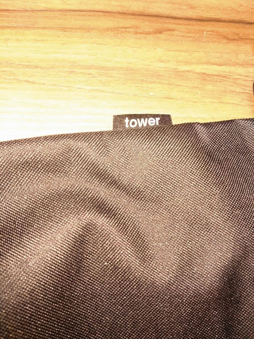 美品　tower サコッシュ ブラック ショルダー バッグ 調整可 — image 3