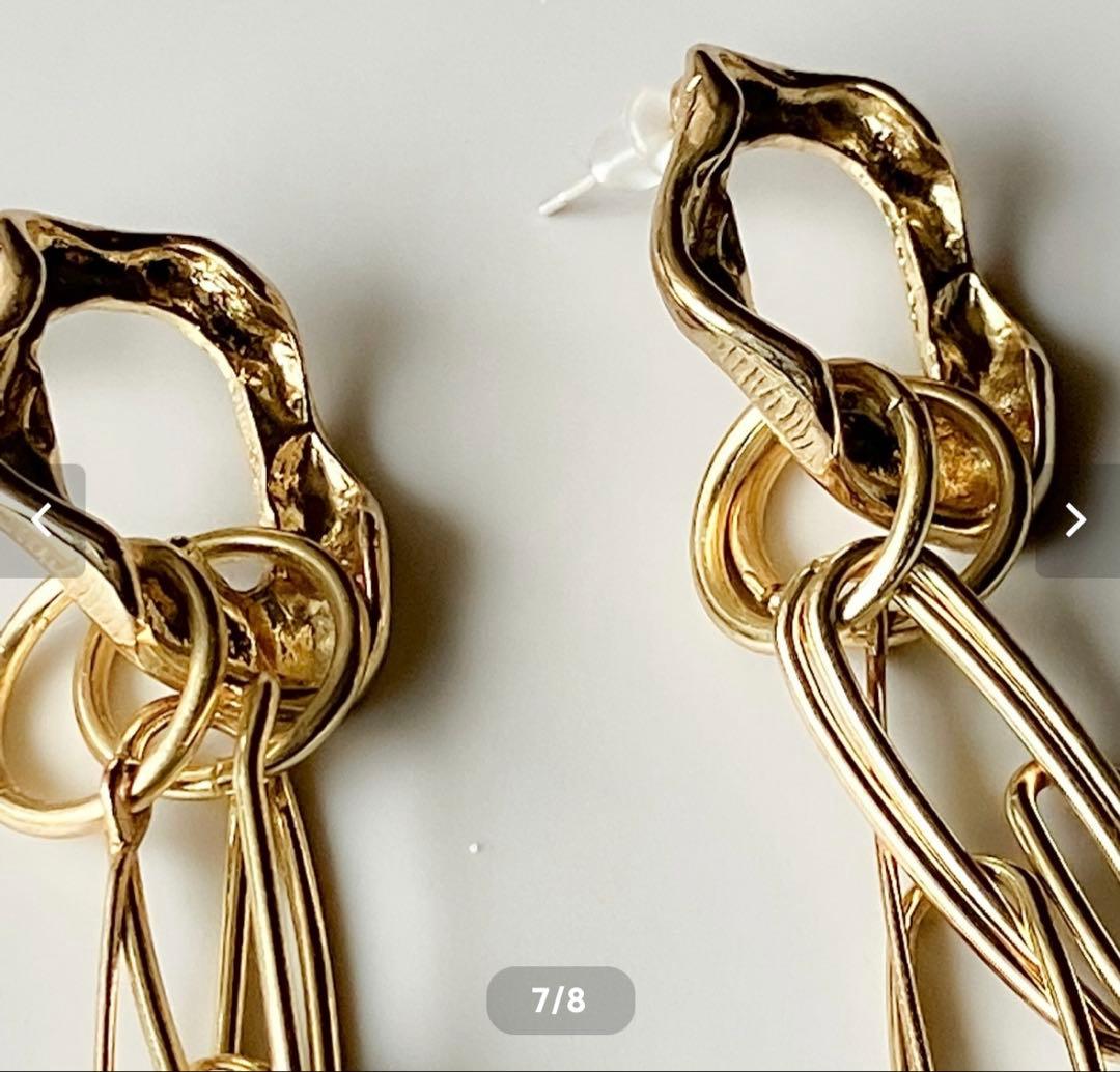 Irregular long pierces/イレギュラーロングピアス — image 2