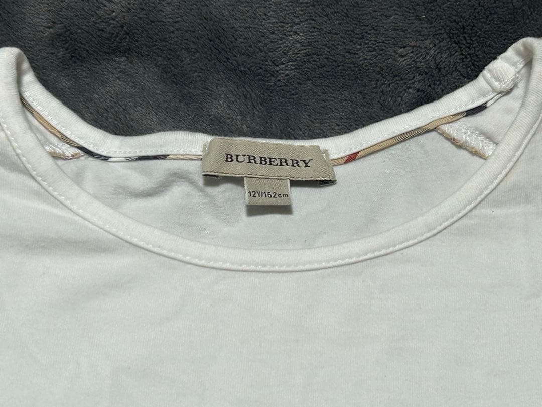 BURBERRY 長袖Tシャツ 12Y（レディースXS） ホワイト — image 4