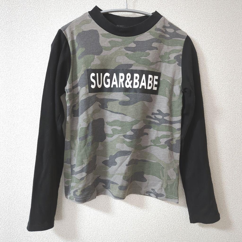 【フォロー割5%オフ❗️】SUGAR&BABE　Tシャツ　長袖　M　迷彩　y2k — image 2