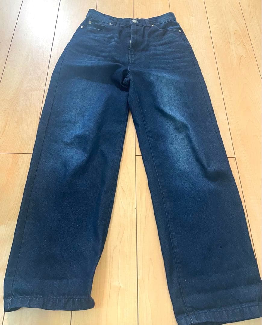 インディゴブルー　レディース　デニムパンツ — image 2
