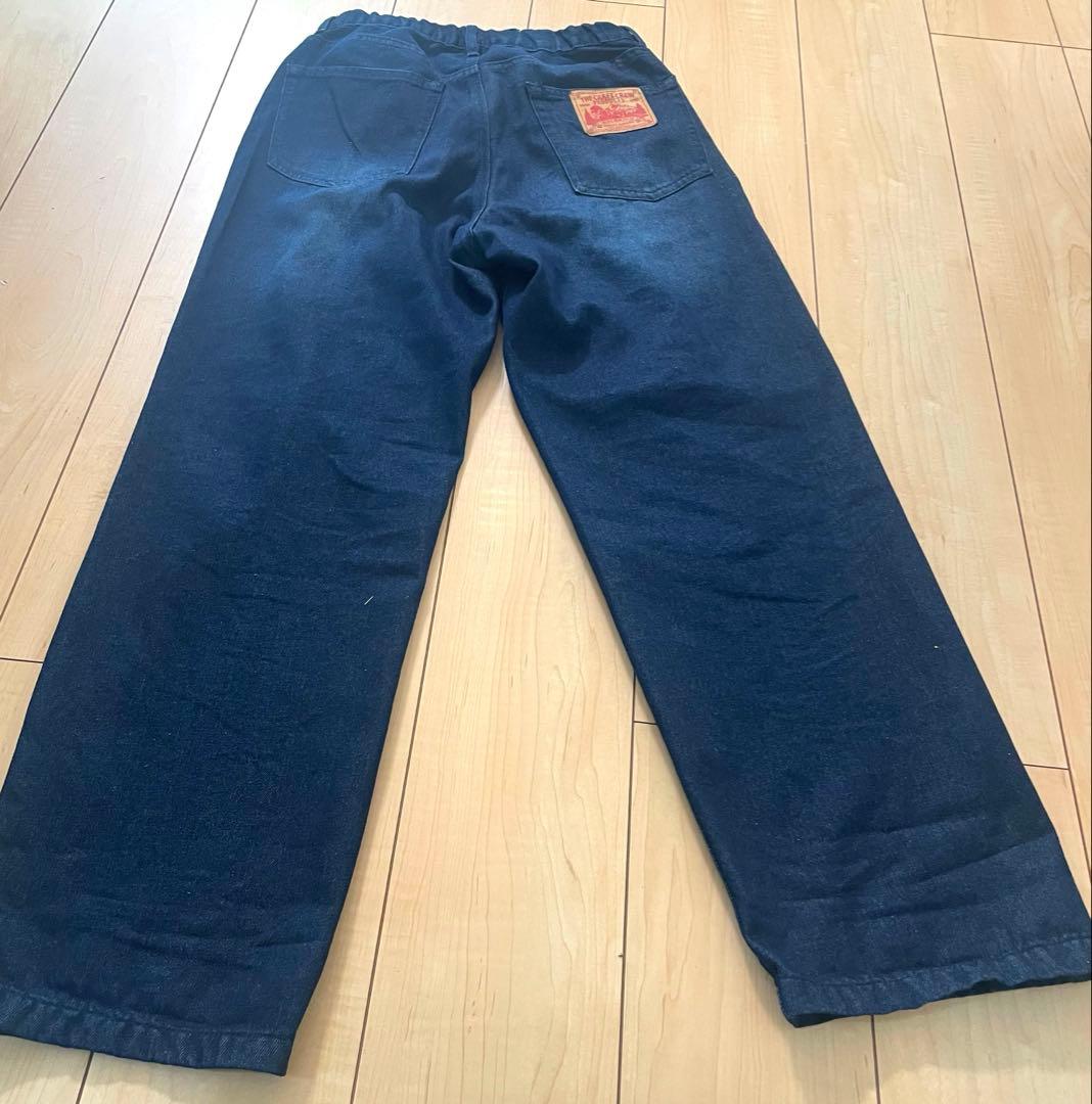 インディゴブルー　レディース　デニムパンツ — image 3