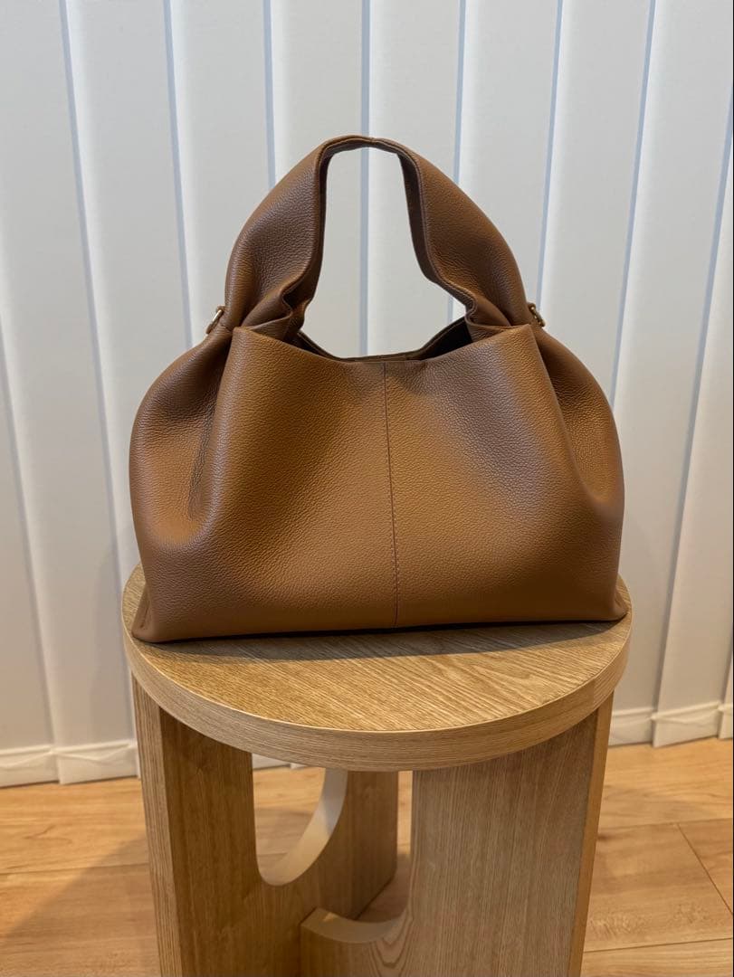 【美品】POLÈNE Numéro Neuf M キャメル タグあり — image 4