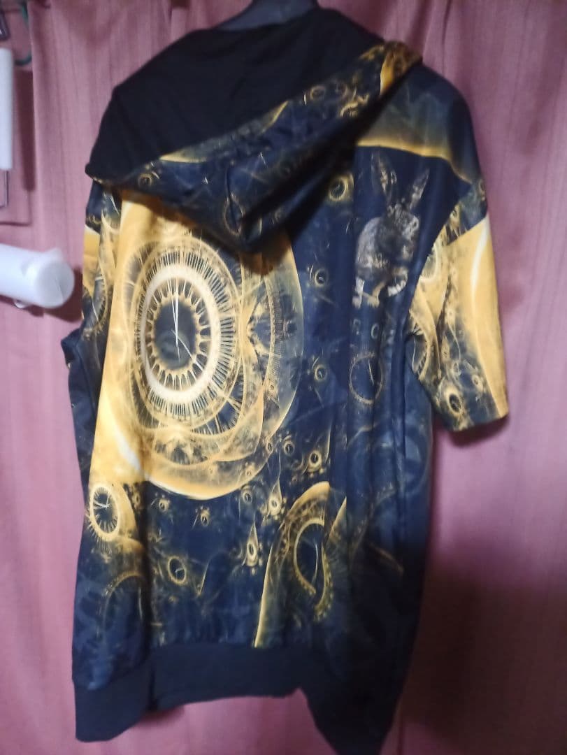 NieRニアー Clothing スチームパンク　時計パターン パーカー　歯車 — image 4