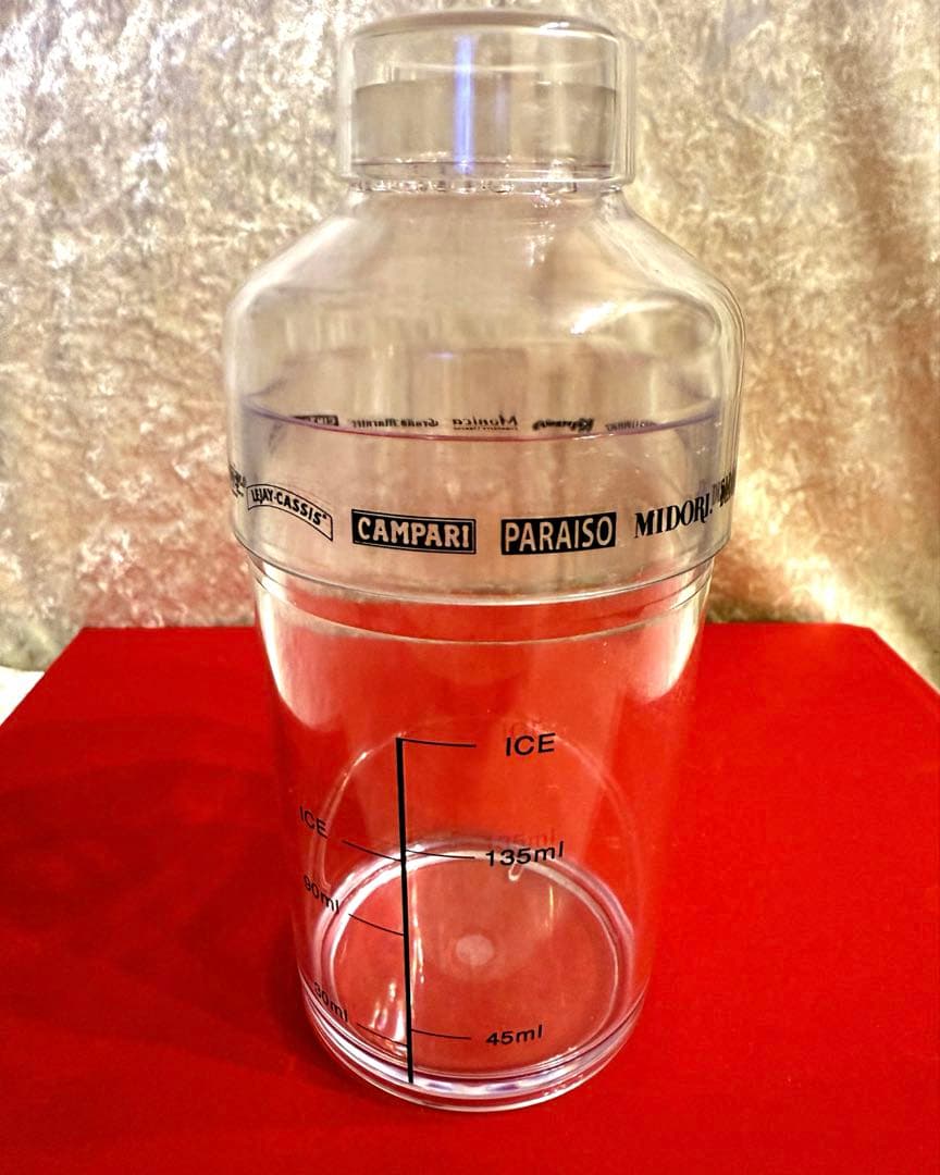 未使用　カクテルシェイカー　非売品　CAMPARI CINZANO バーテンダー — image 2