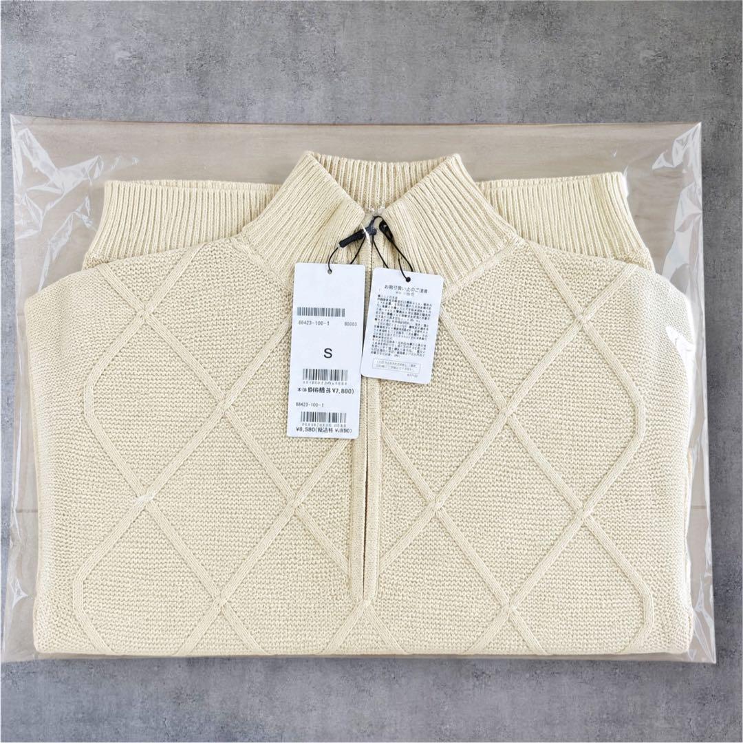 新品‼︎ DoCLASSE ハーフジップ ニット セーター Sサイズ — image 4