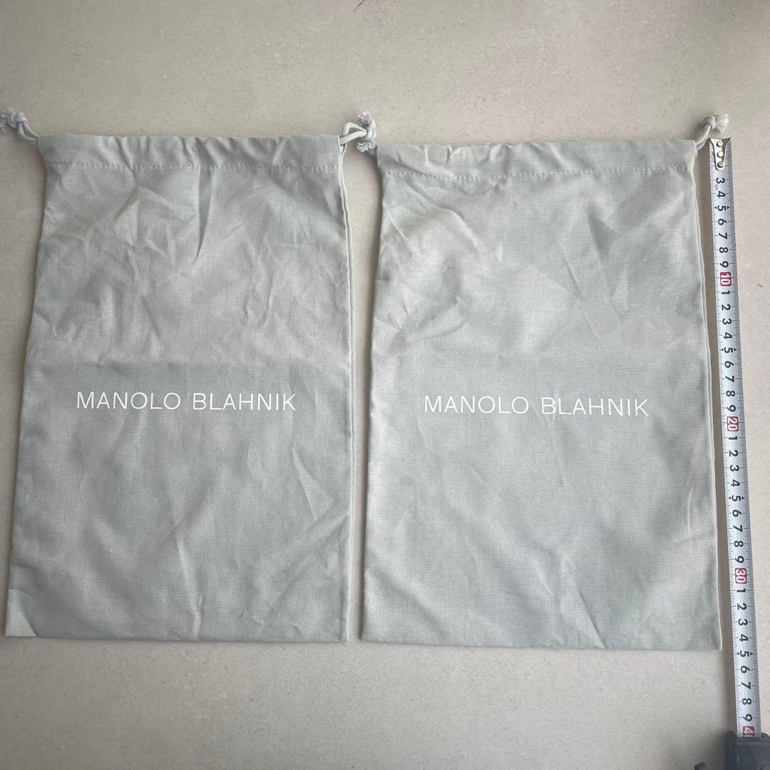 【24時間以内発送】マノロブラニク　靴袋　2枚セット — image 4