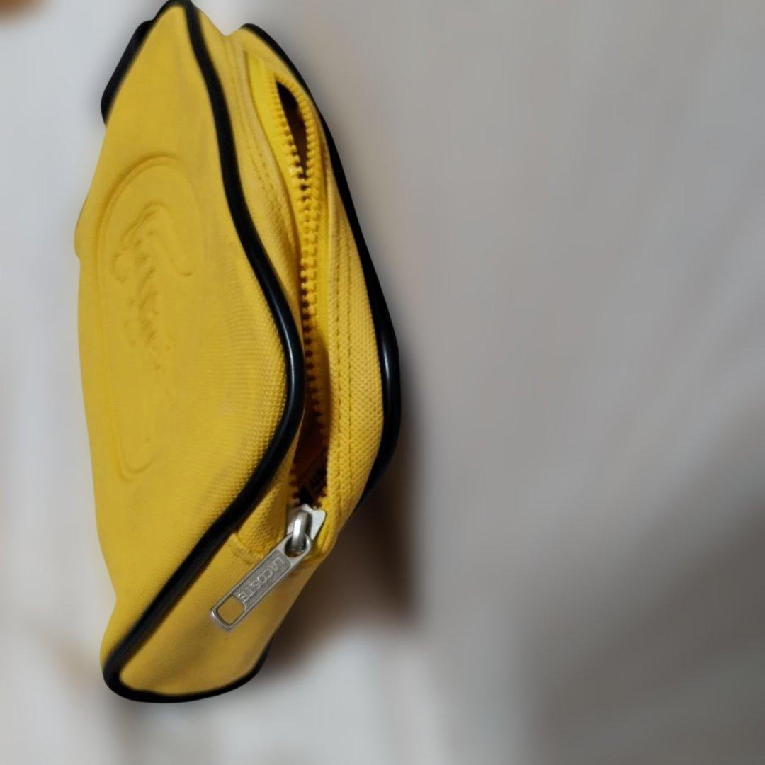 LACOSTE クラッチバッグ イエロー — image 4
