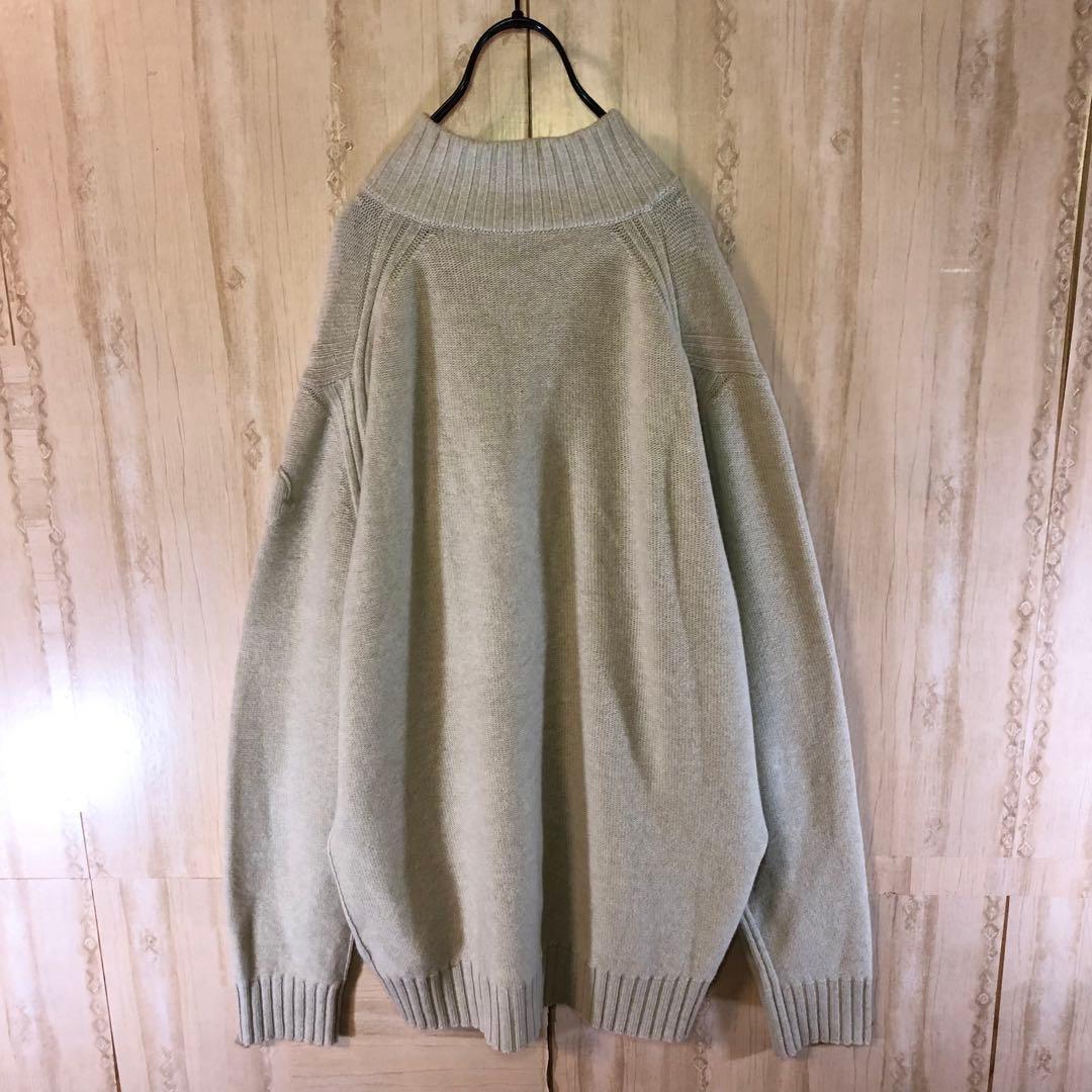 モンクレール ハーフジップ 羊毛 ニット レアデザイン — image 5