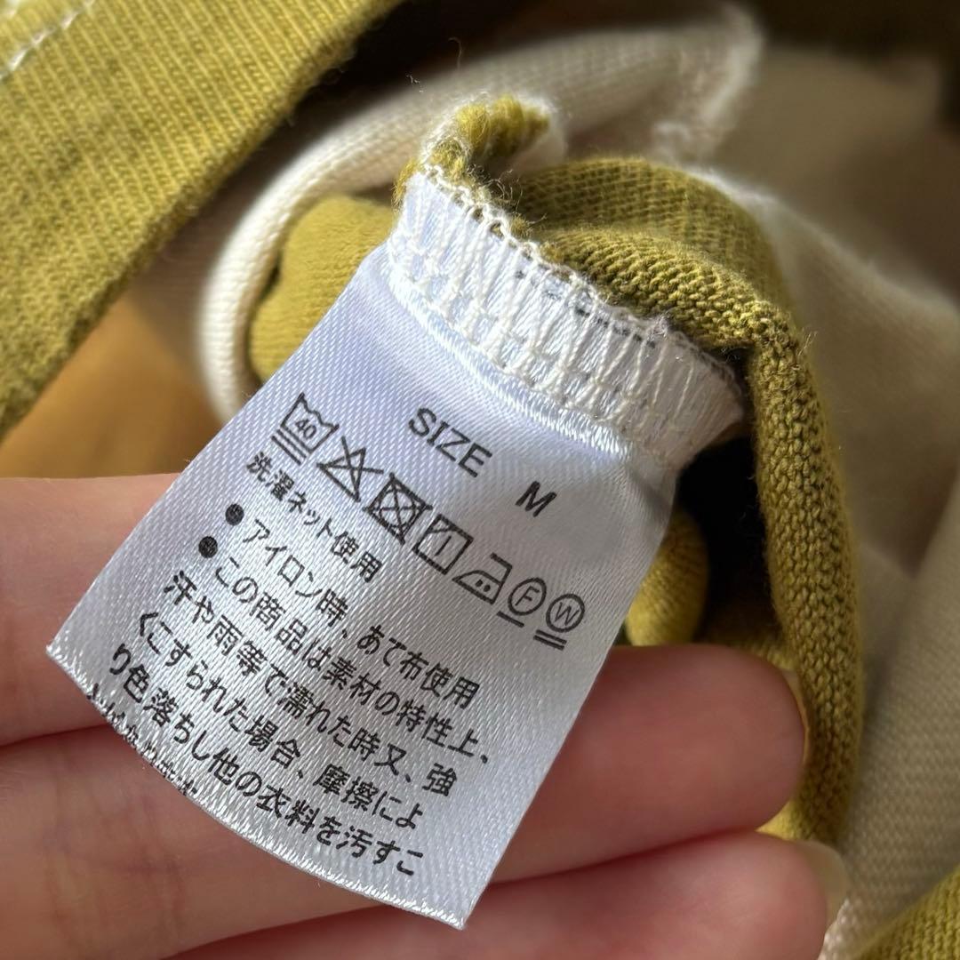 JaVa ジャバコラボ　ワイドボーダー big シルエットトップス　M — image 3