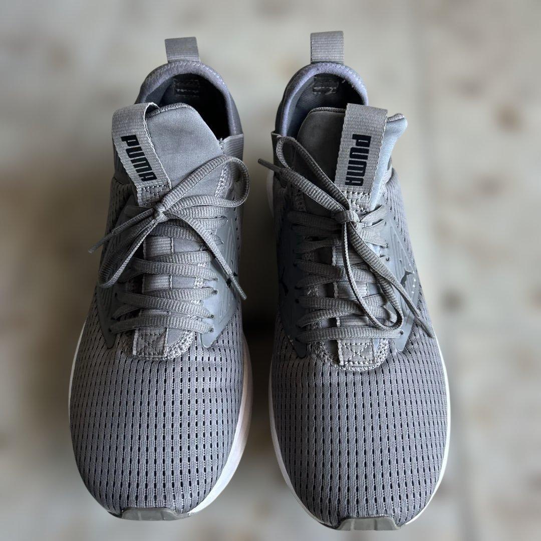 PUMA メンズスニーカー 27.5 グレー　1度着用　お値下げ‼️ — image 4