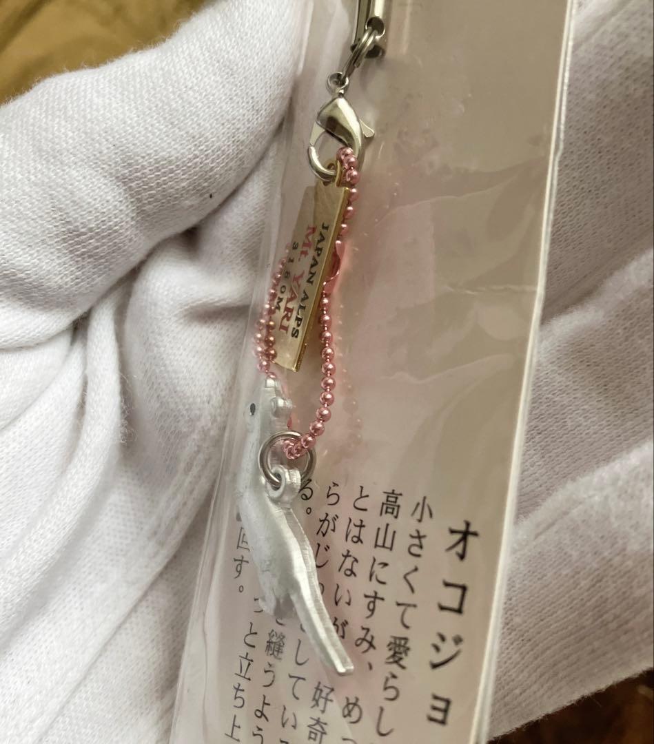 未開封 限定品 槍ヶ岳限定 オコジョ メタルストラップ 根付け ご当地 — image 4