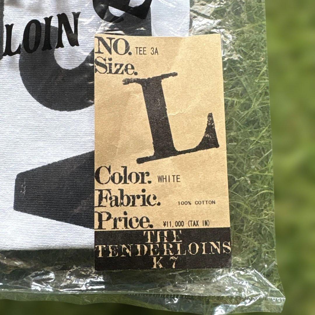TENDERLOIN TEE 3A ホワイト Lサイズ 半袖　試着のみ — image 2