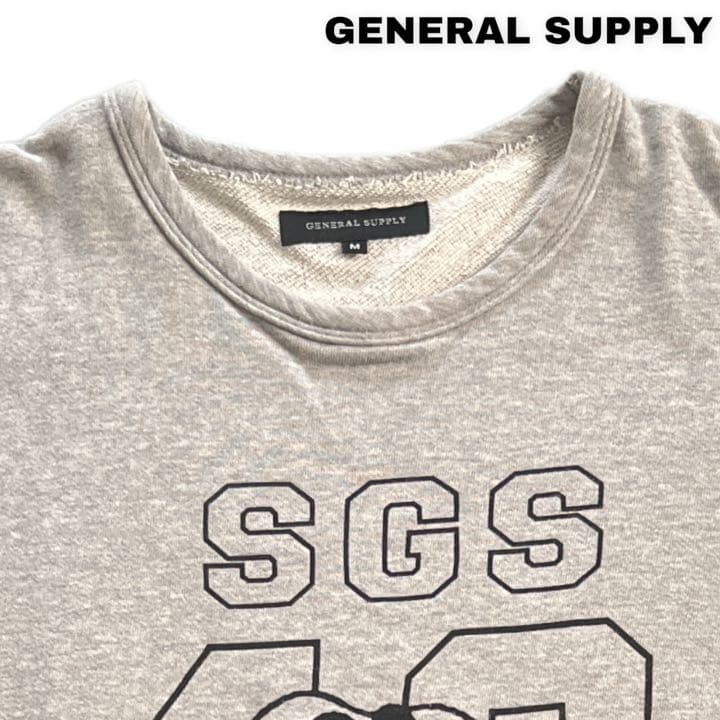 GENERAL SUPPLY ゼネラルサプライ スヌーピー スウェット Mサイズ — image 3