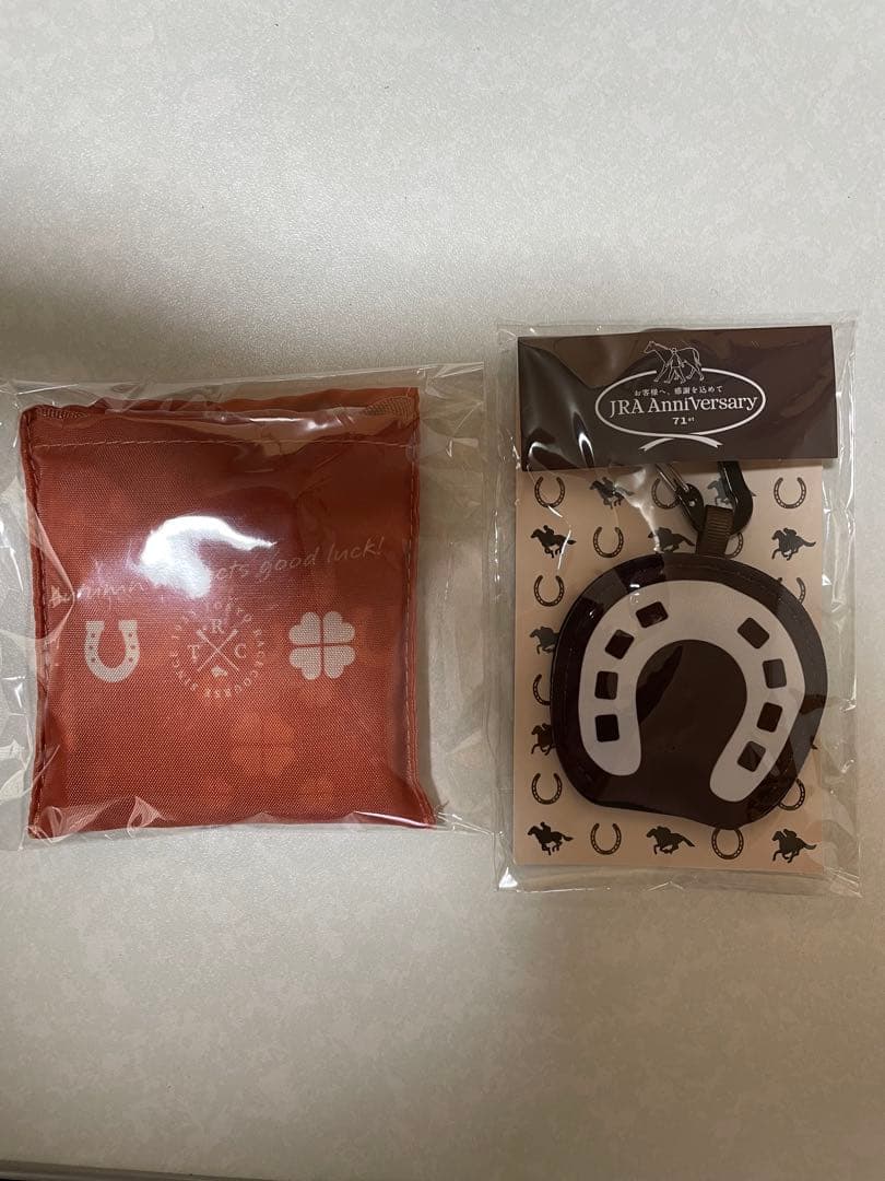 JRA ウェルカムチャンス　D賞　サコッシュ　ブルー　おまけ付き — image 2
