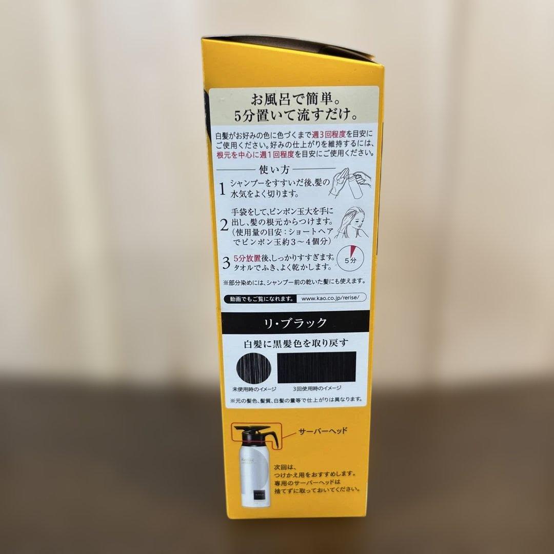 花王　リライズ　白髪用髪色サーバー — image 2