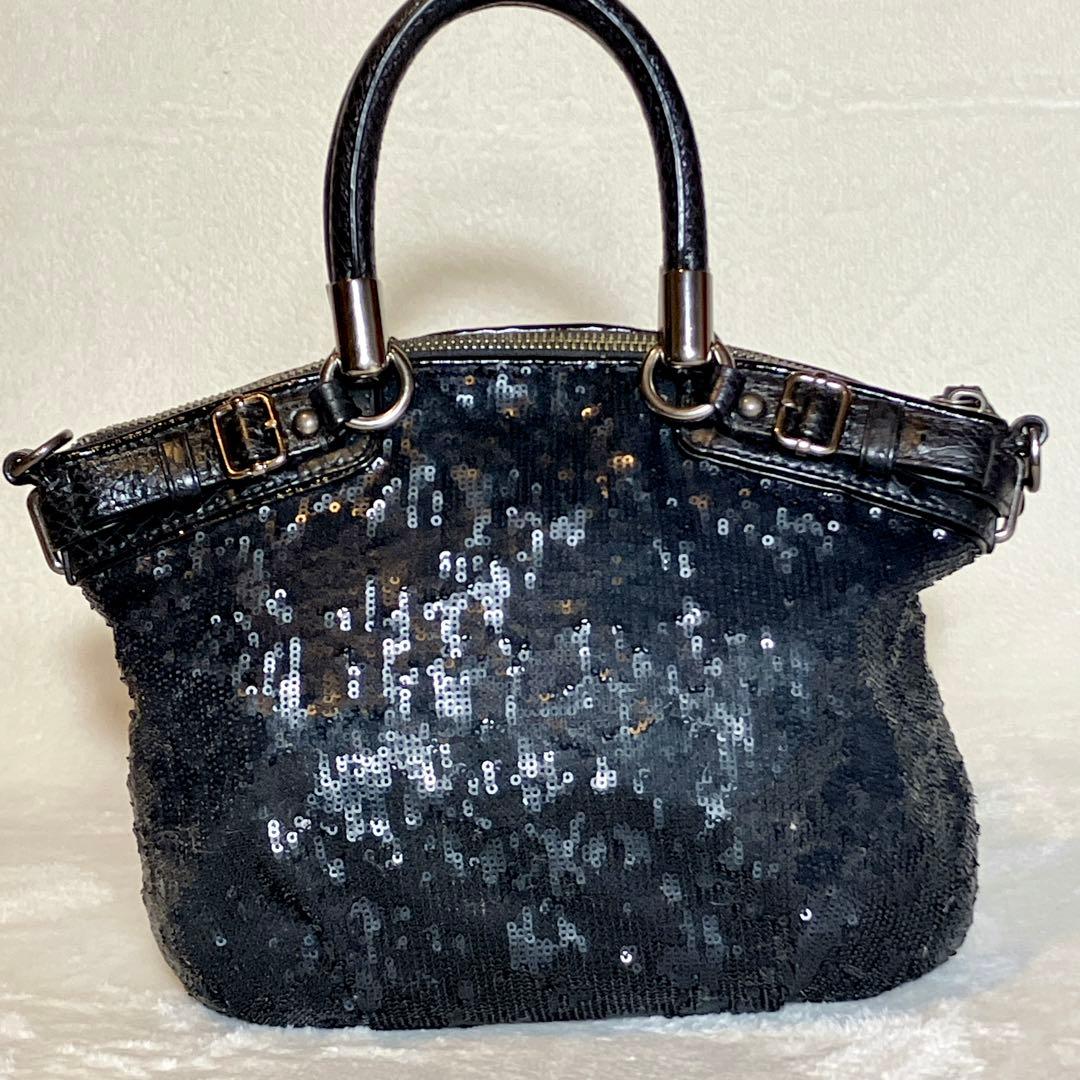 coach maddison mini sophia sequins bag — image 3