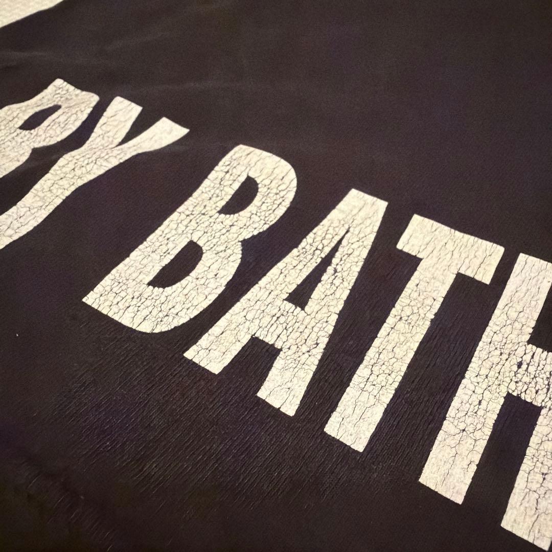 A BATHING APE Tシャツ ブラック グリーン — image 4