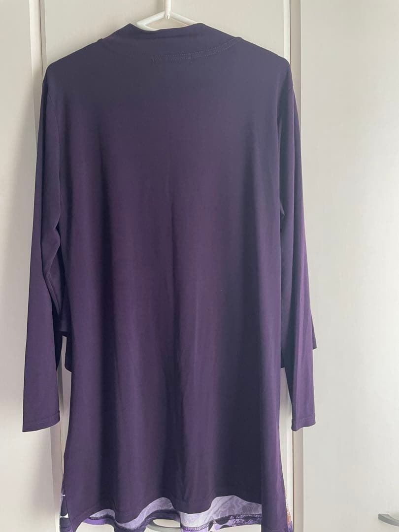 PURSUIT DE IDEAL 長袖カットソー パープル　　M～L — image 2