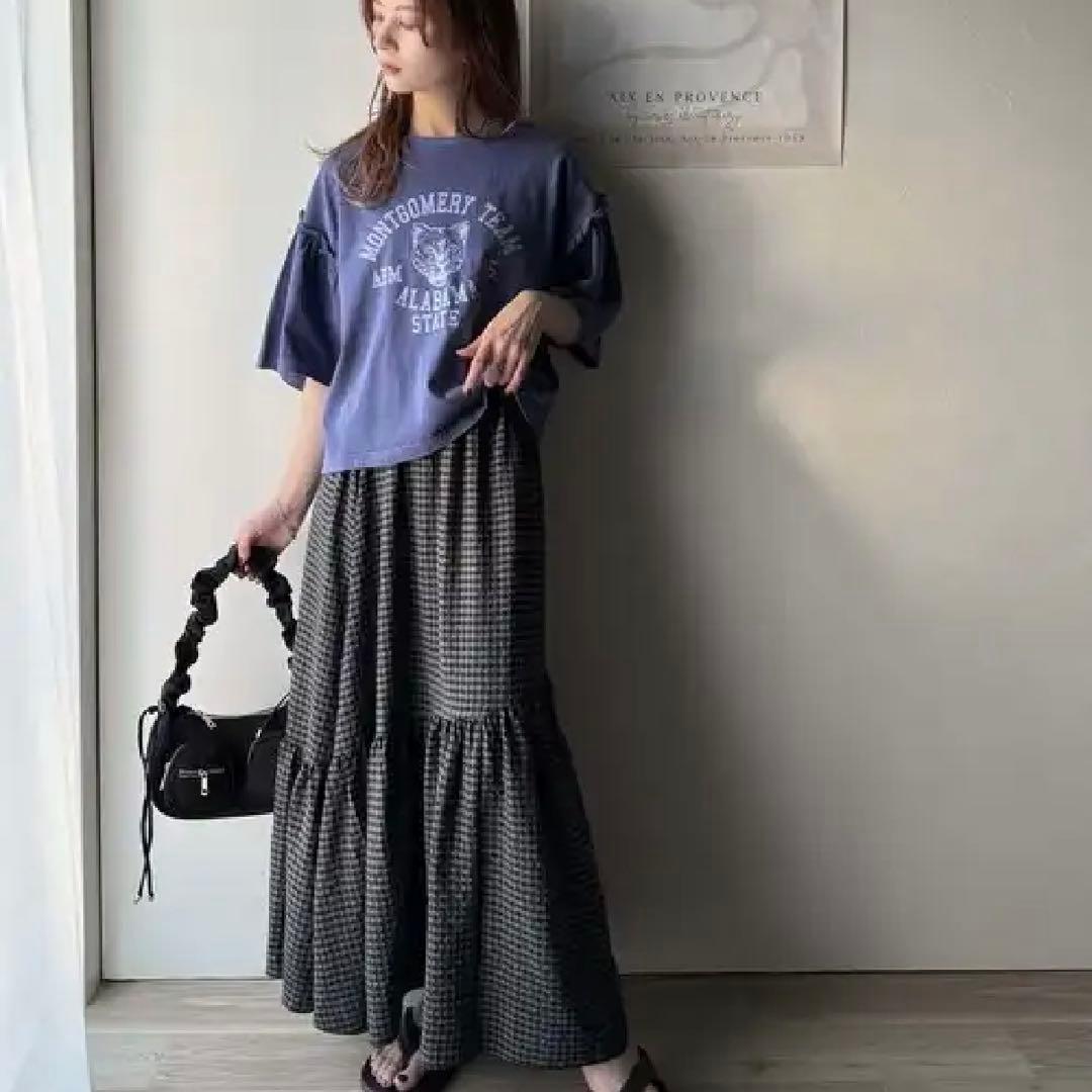 クラシカルエルフ カレッジピグメント袖フリルTシャツ — image 2