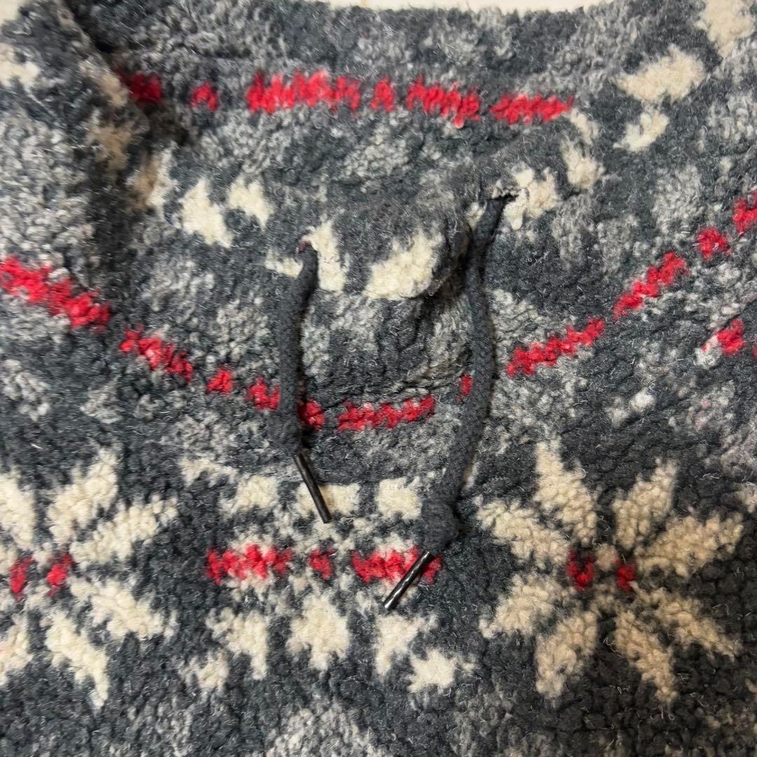 【希少デザイン】REAL comfort ノルディック柄 ハイネックセーター — image 4