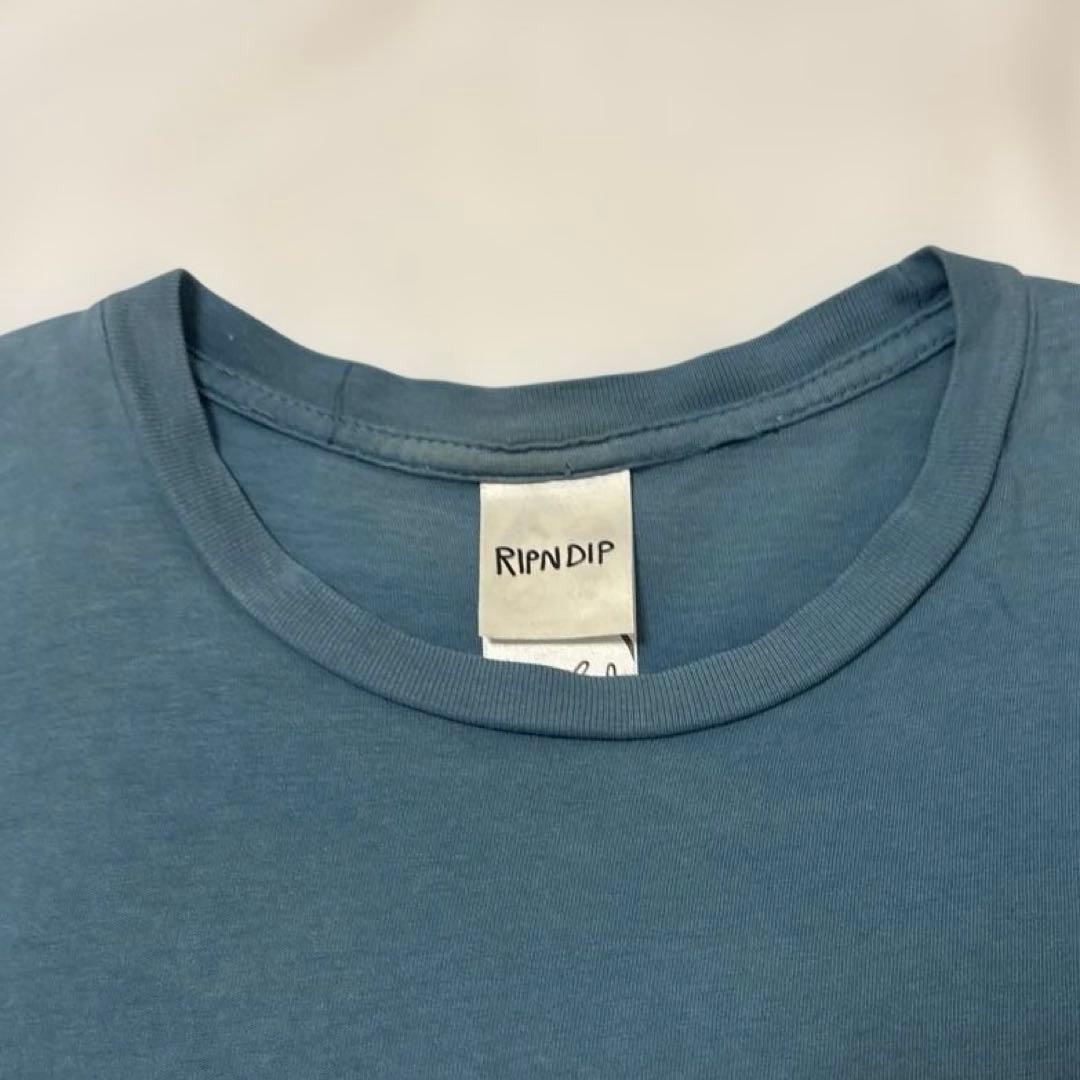 リップンディップ RIPNDIP 猫Tシャツ Sサイズ バックプリントT — image 5