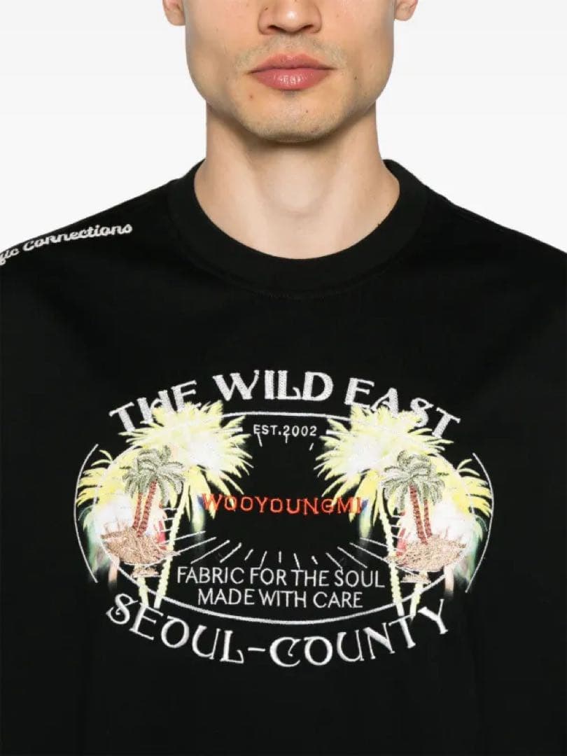 25SS Wooyoungmi パルムツリーTシャツ　48 — image 4