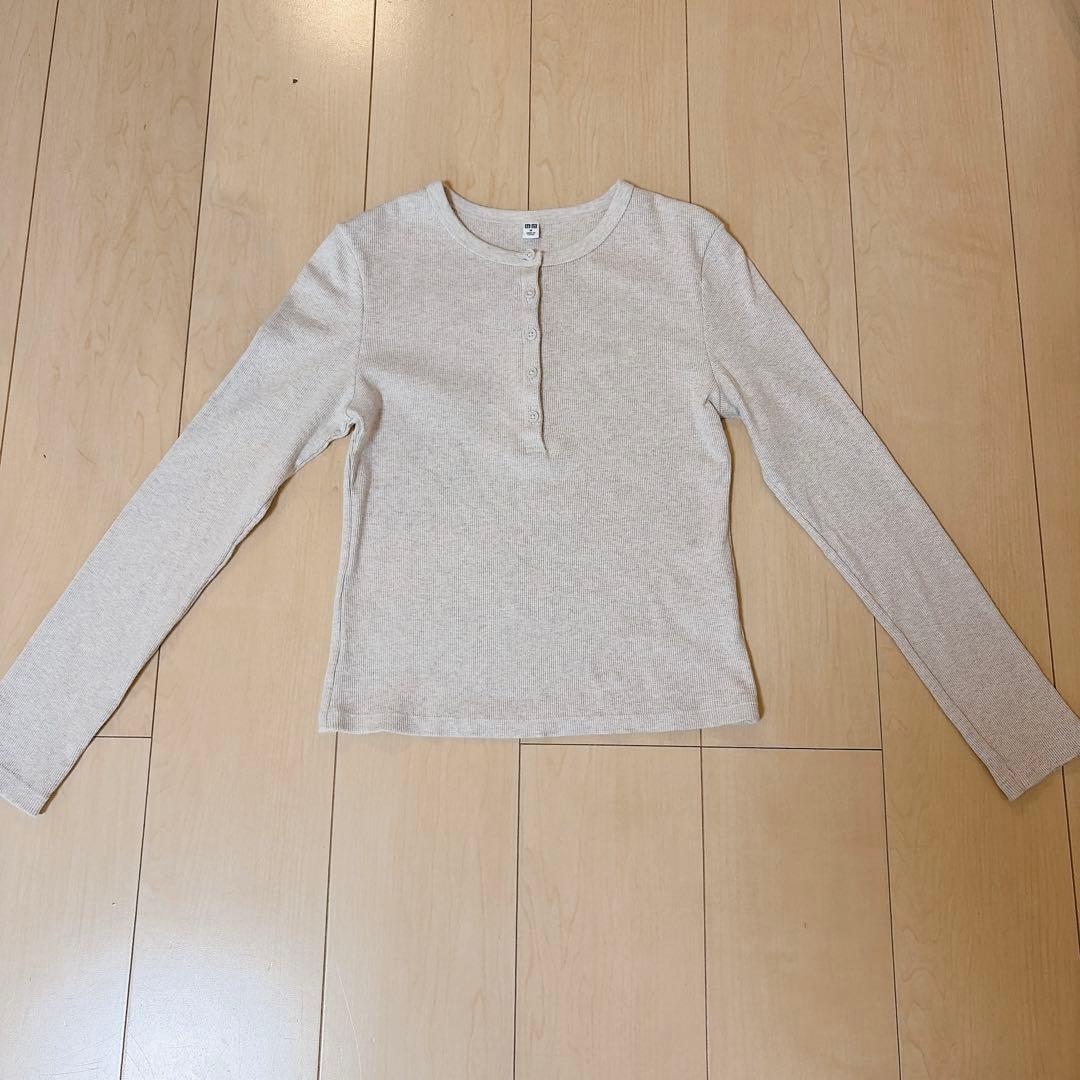 リブヘンリーネックT 長袖 — image 2