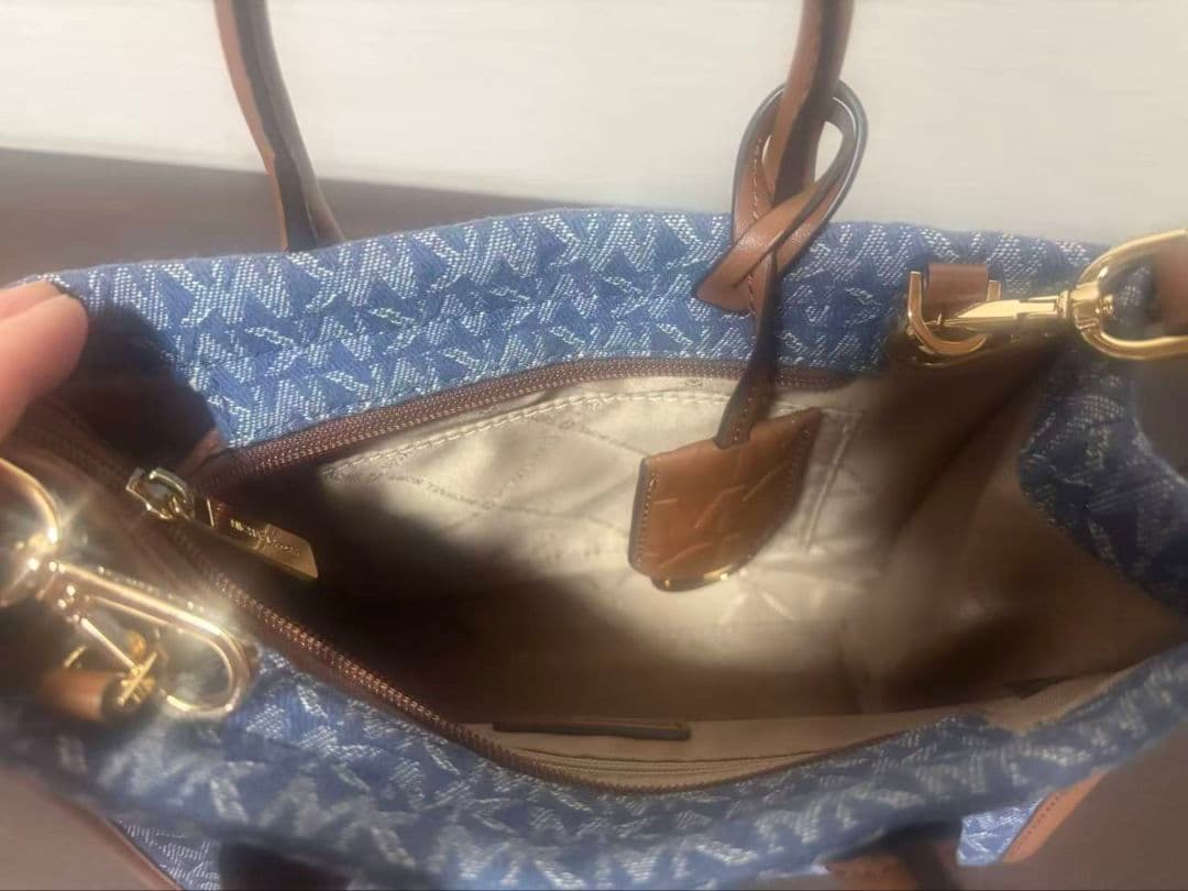 【美品】MICHAEL KORS ショルダー・ハンドバック デニム — image 5