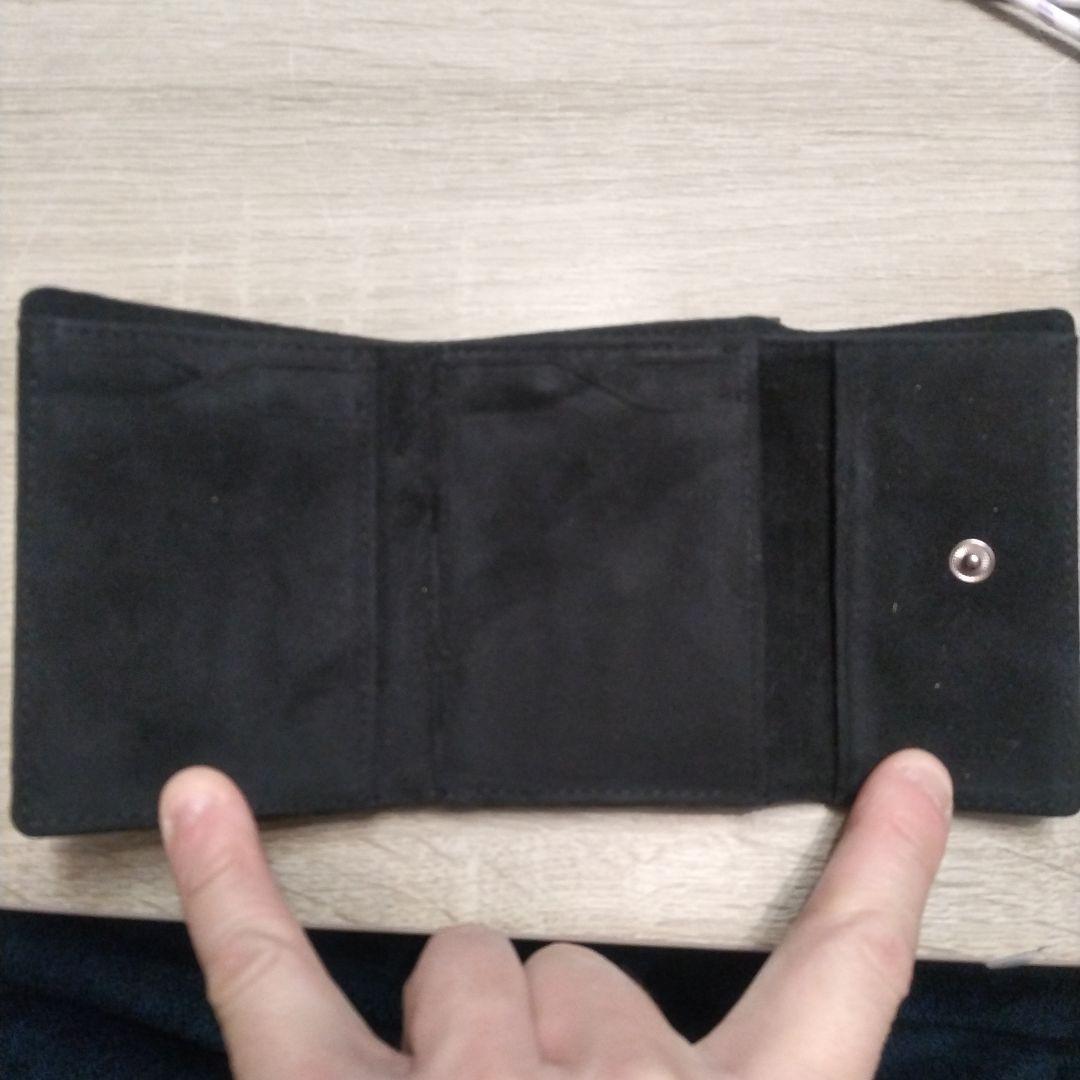 カーボン調 三つ折りコインケース 小銭入れ — image 3