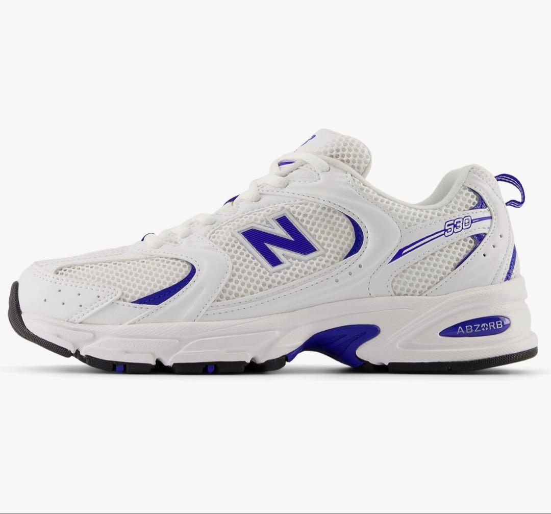 New Balance 530 White/Blue — image 2