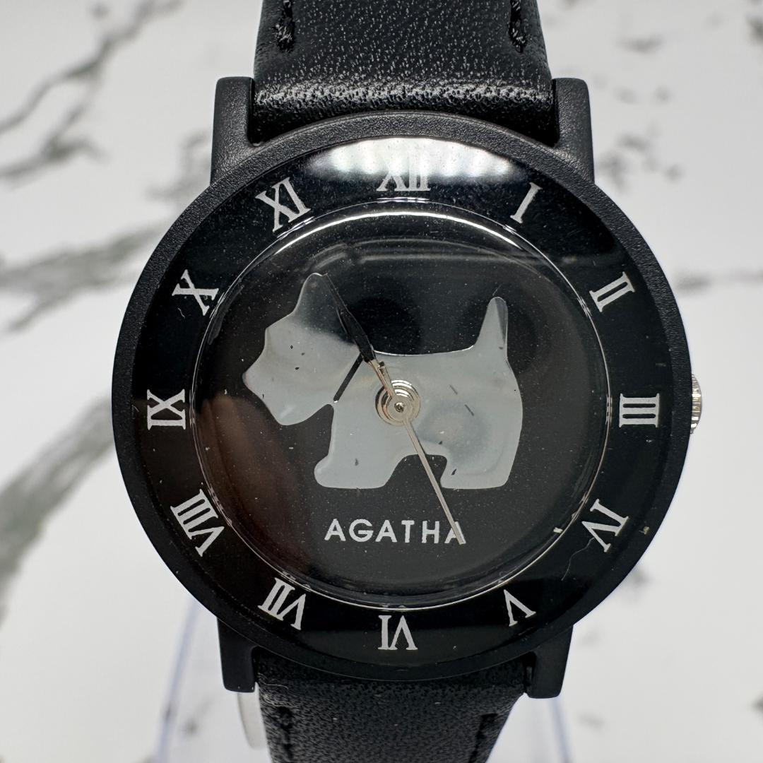 【稼動品】AGATHA アガタ ラウンド ドッグ ブラック — image 2