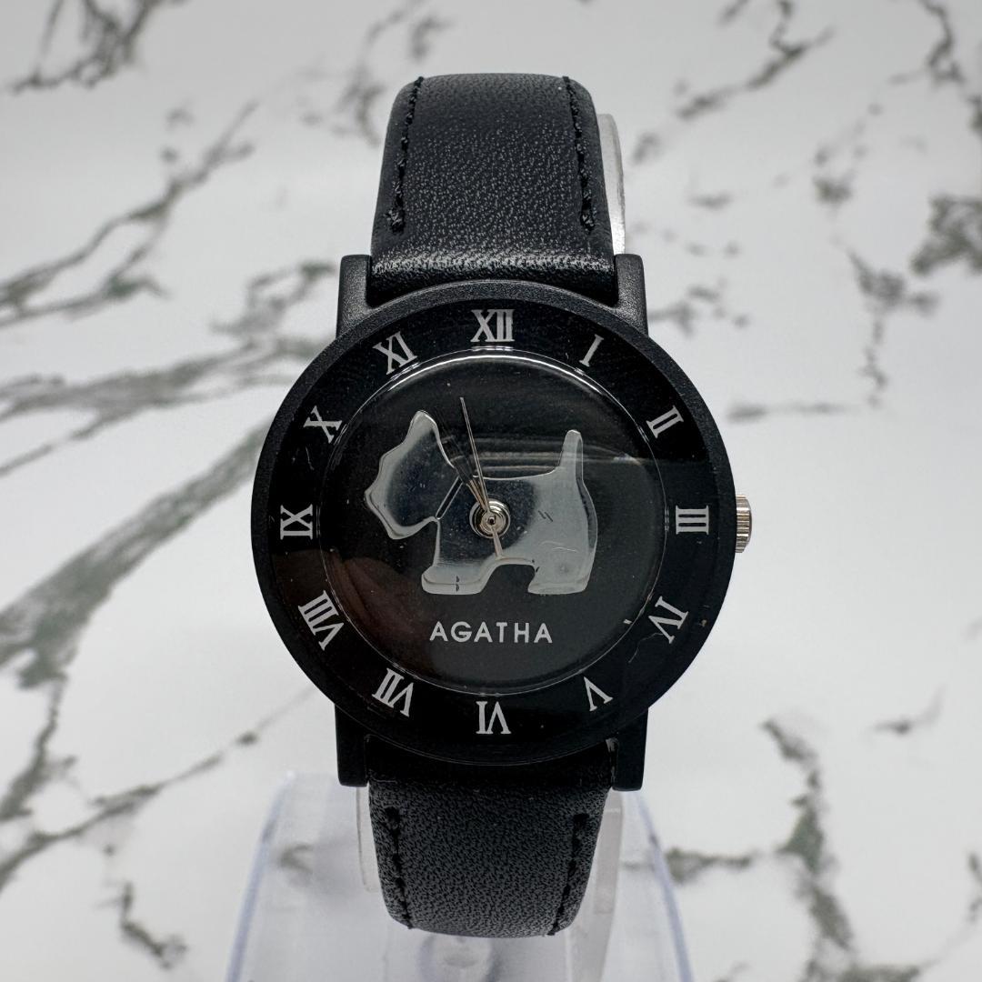 【稼動品】AGATHA アガタ ラウンド ドッグ ブラック — image 3