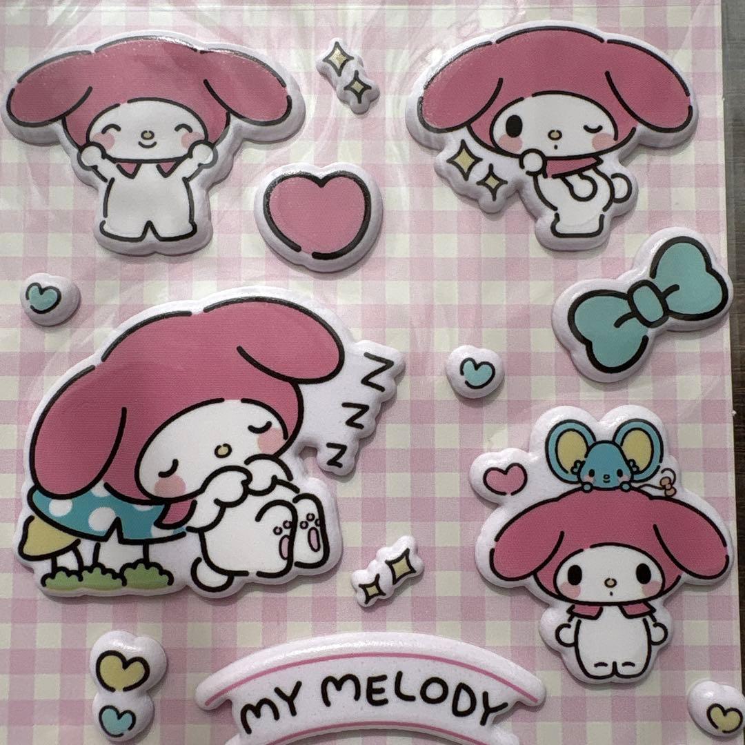 マイメロ　ぷっくりシール　サンリオ　海外限定　正規品　ぷにぷにシール — image 4