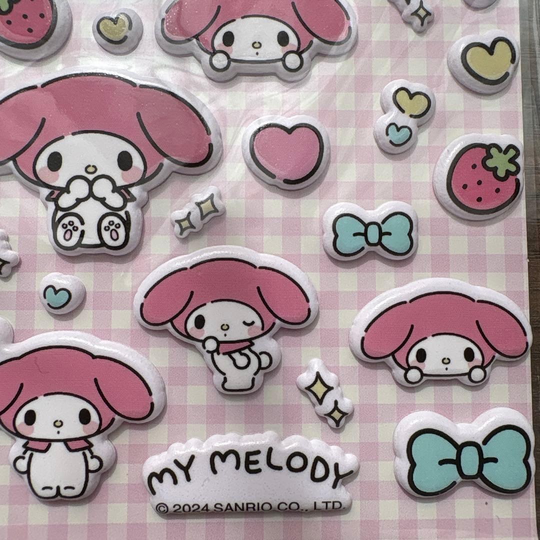 マイメロ　ぷっくりシール　サンリオ　海外限定　正規品　ぷにぷにシール — image 5