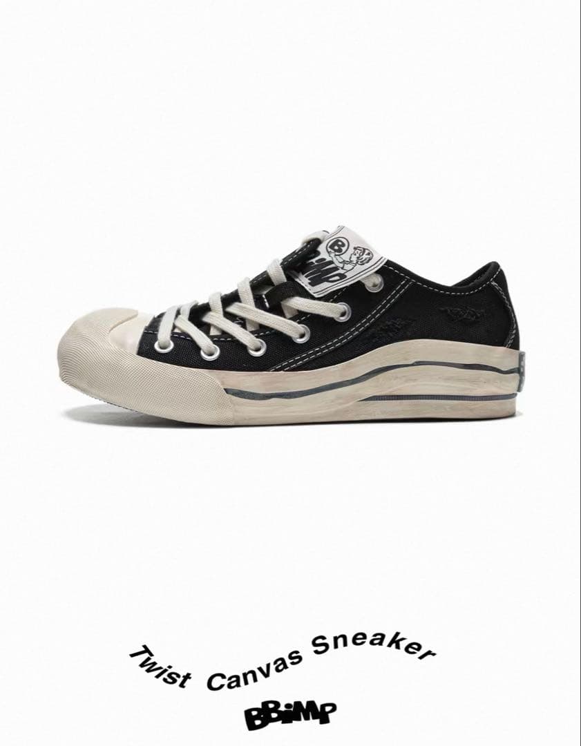 BBIMP Low Top twist Canvas Sneakers — image 2